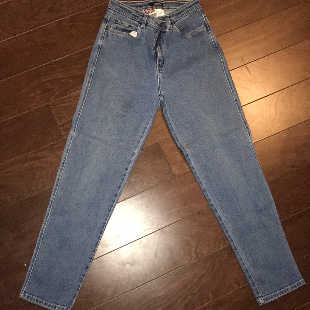High waisted Mom jeans
